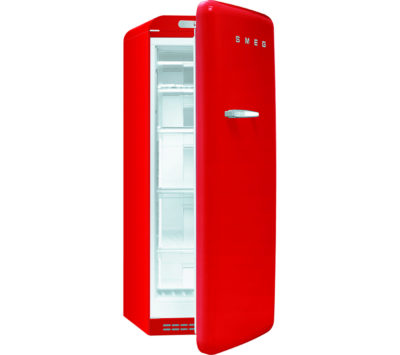 SMEG  CVB20RR1 Tall Freezer - Red